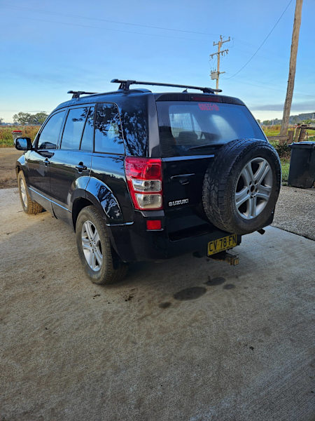 2008 SUZUKI GRAND VITARA (4x4) 5 SP MANUAL 4D WAGON62935688504321112