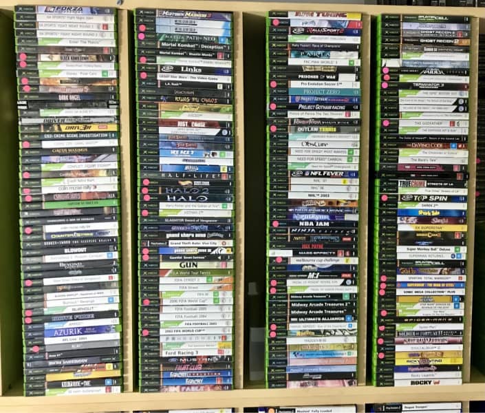 Xbox Original Game Lot-7 Sports Games-Madden, Fight Night, NFL Fever, NHL