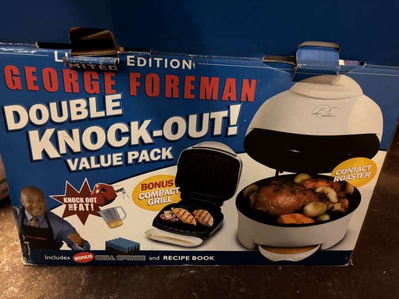 George Foreman Double Knock-Out Grilling Machine For Sale63443808514689110