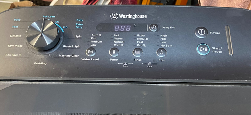 Westinghouse 6kg top loader washing machine63022635108098111