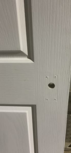 One off White moulded Internal room door wood63440281158402114