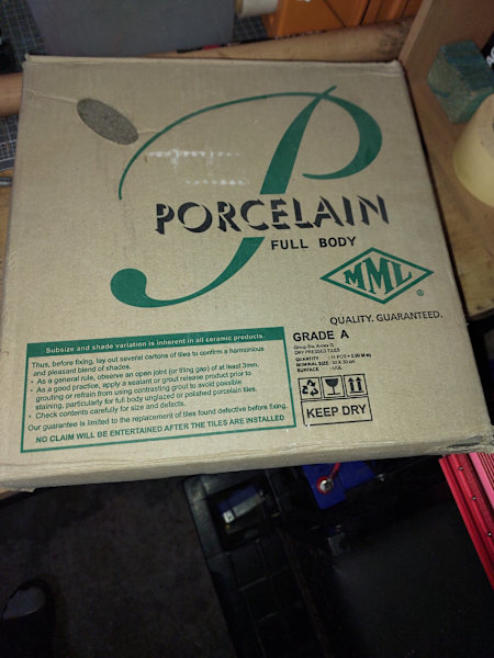 NEW IN BOX MML Porcelain Tiles Poshe SP03 305x305mm63438052569859110