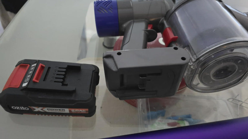 Dyson V6 Animal Stick Vacuum with Ozito Battery Adapter63443925626114110