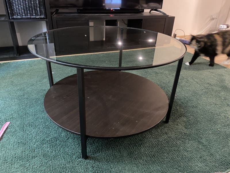 round coffee table gumtree