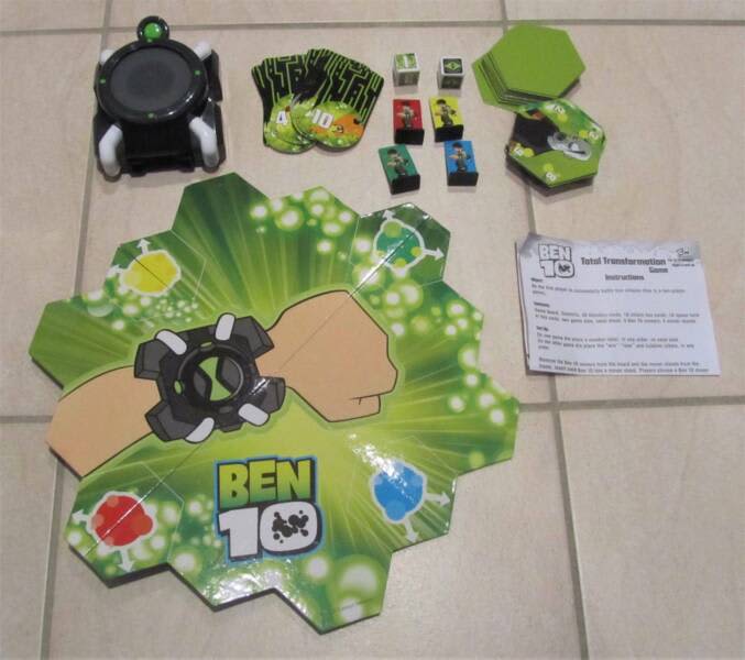  Ben 10 Total Transformation Game : Toys & Games