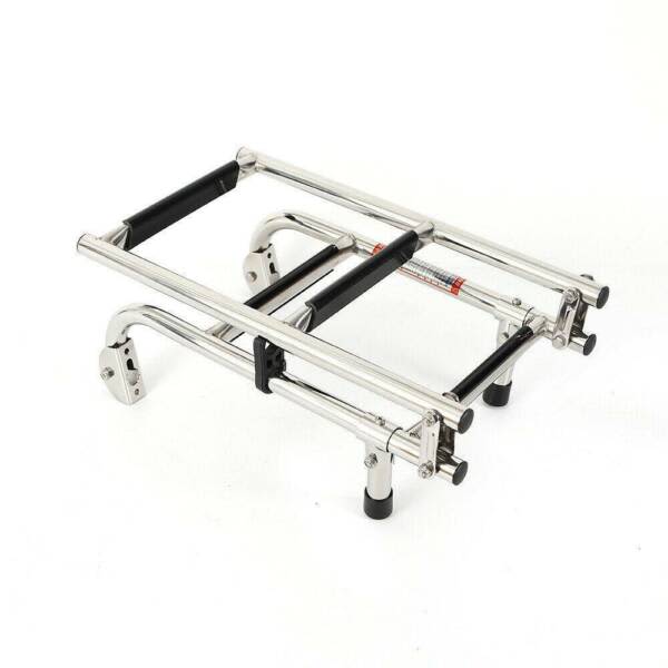Boat Inboard 4 Step Ladder Stainless Steel Maintenance Free Supports63008980524675111