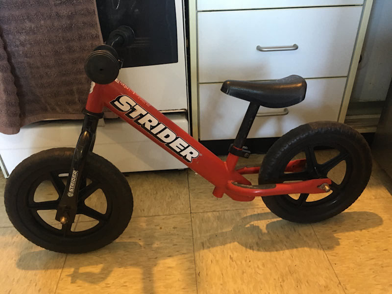 strider balance bike gumtree