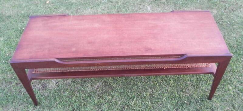Mid Century Vintage Alpa Furniture Rectangle Coffee Table62863383880067111