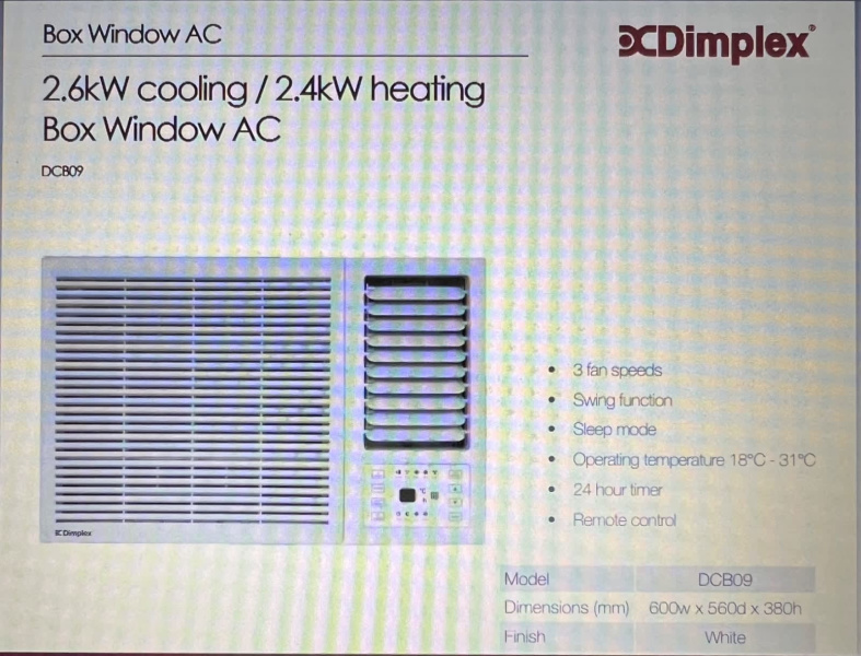 dimplex dcb09