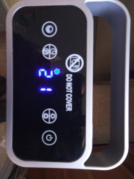 heater fan with remote control as new63444074814723113