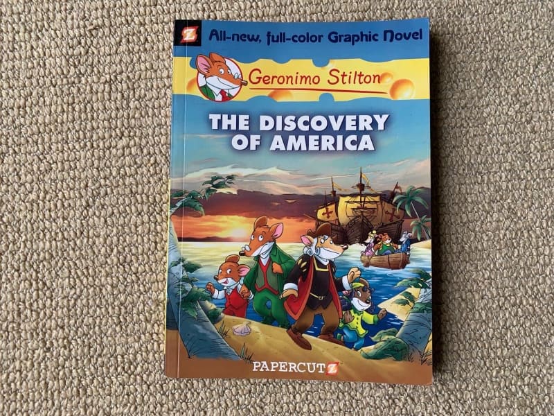 Geronimo Stilton #1: The Discovery of America - Hardcover - Papercutz