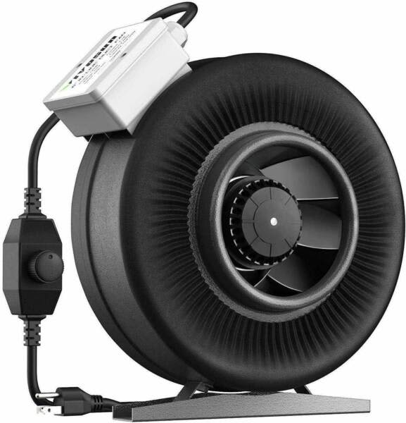 6 inch 440 CFM Inline Duct Fan Exhaust Air Blower w/630092471330571122
