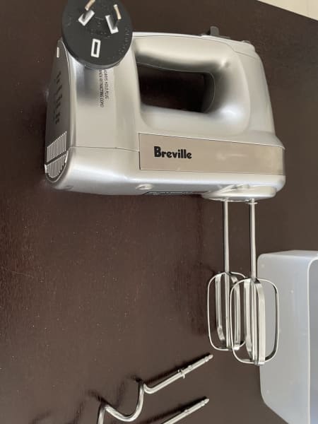 Breville The Mix & Store Hand Mixer, LHM150SIL - Food Processors, Mixers &  Blenders