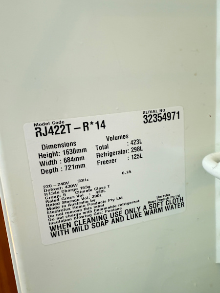 Westinghouse fridge- FREE63020848345985111