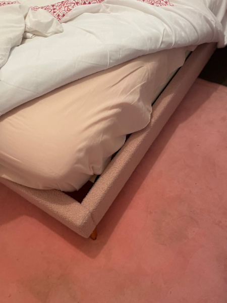 Girls Pink Double Bed & Matress62863837690241113