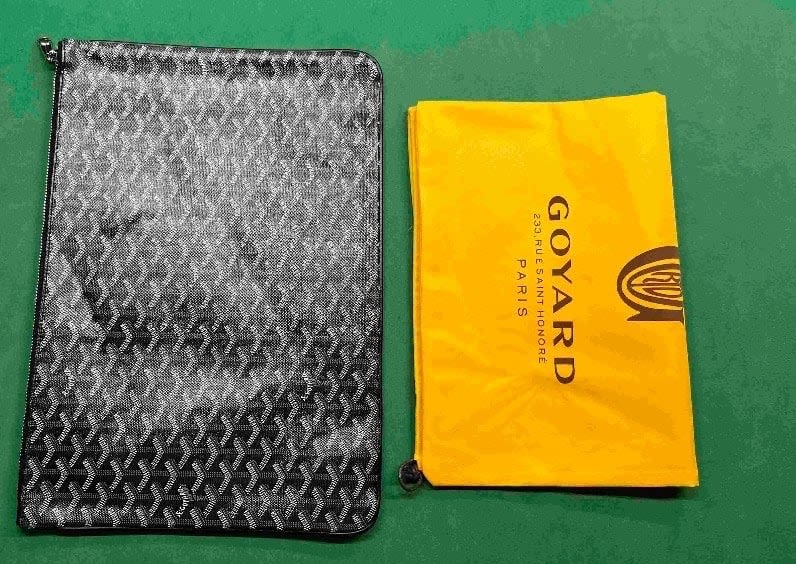 Authentic goyard store dust bag