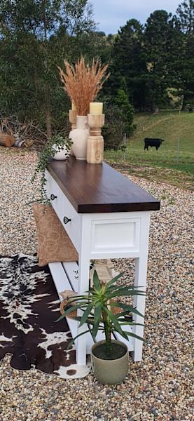 handmade hardwood entry/hallway table63437624476161111