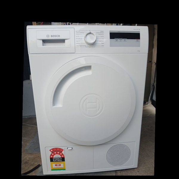 AS NEW CONDITION 8KG BOSCH HEAT PUMP DRYER 63442627821315111