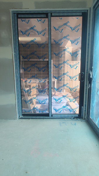 Sliding glass door - double glazed- 2700Hx2200W63005351928963112