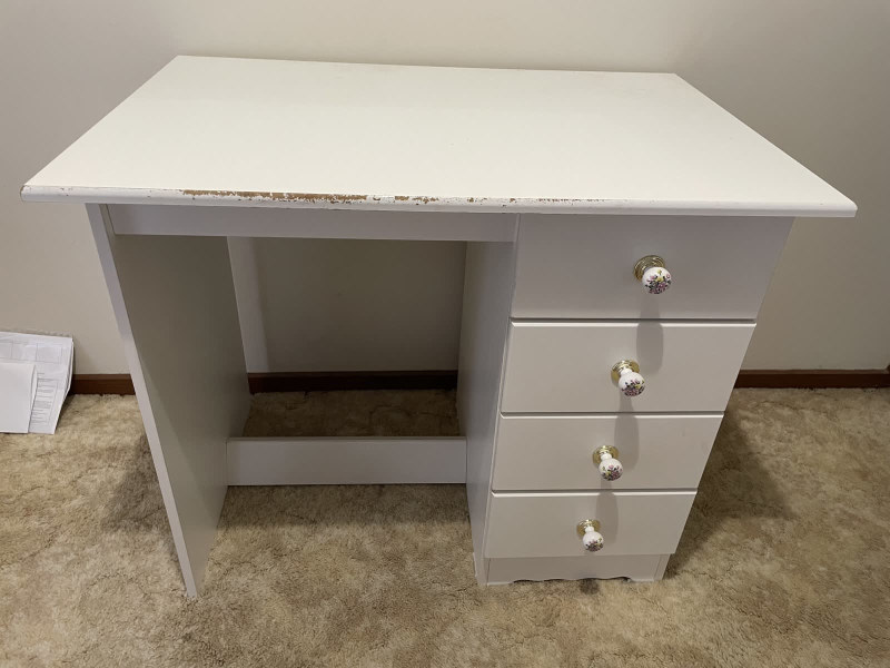 shabby chic computer desk