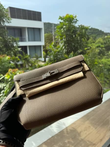 Hermes Kelly Depeches 25 Clutch