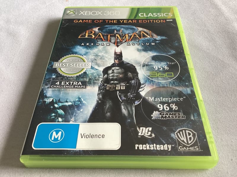 Xbox 360 Batman Arkham Asylum: Game of the year Edition | Xbox | Gumtree  Australia Gosnells Area - Thornlie | 1308866090