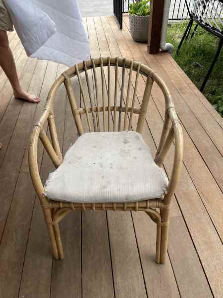 cane dining chairs gumtree