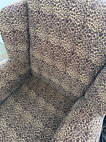 Beautiful leopard print arm chair62863410384514111