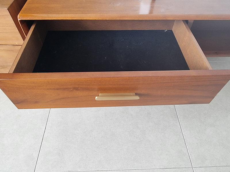 Mid Century Coffee Table with drawers62863412386946113