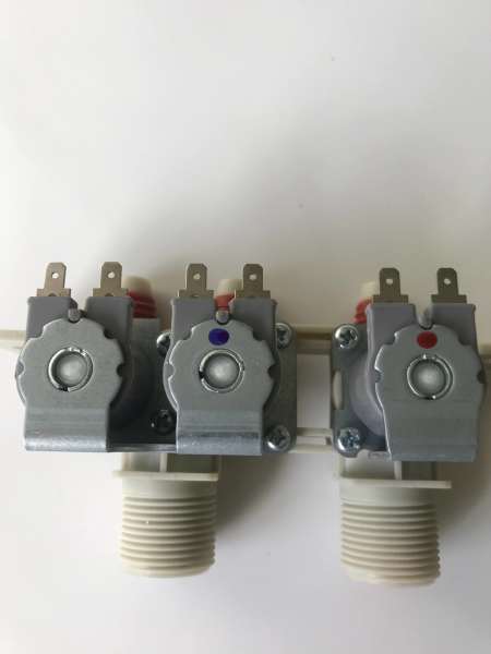 LG top loader washing machine PART. Part is dual inlet valve.63021282210690112