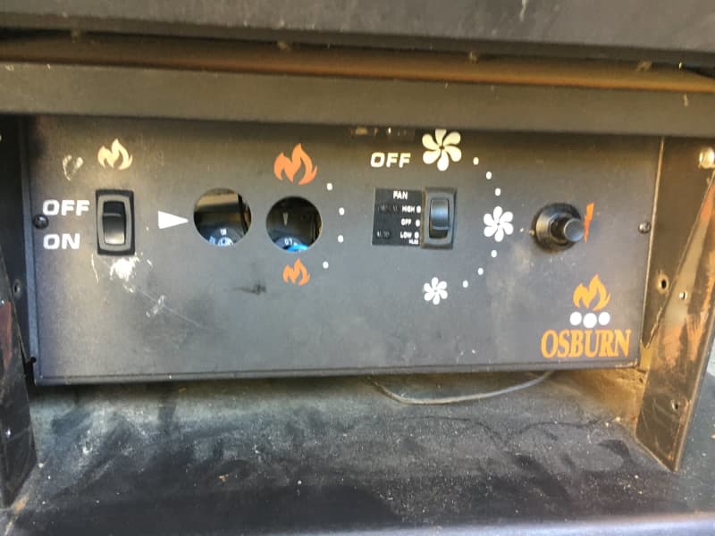 OSBURN GAS HEATER PARTS IN GOOD WORKING ORDER FROM $50.63016059941377111