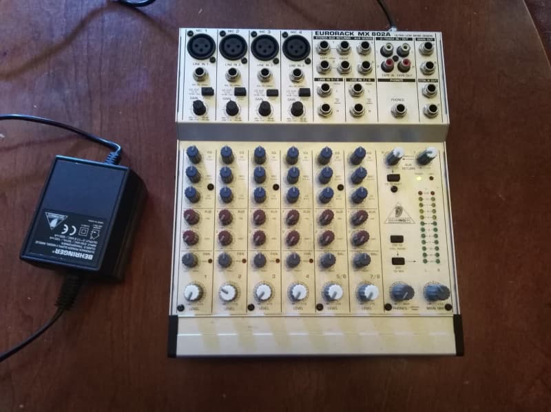 behringer eurorack mx802a manual