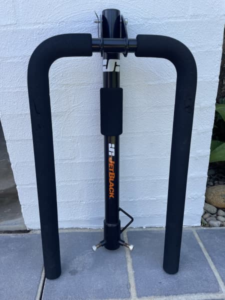 Jetblack jetrack double folding hitch mounted bike discount rack