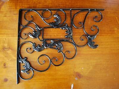 New A pair of Iron Scroll Paisley Shelf / Corner Ornate Bracket63439220045059110