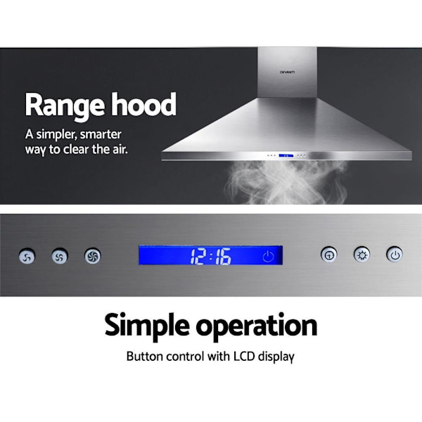 Commercial BBQ Rangehood 1500mm - Silver63016483670529111