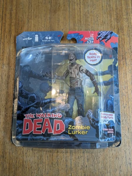 McFarlane Walking Dead Zombie Lurker Comic Book Series 1 Action