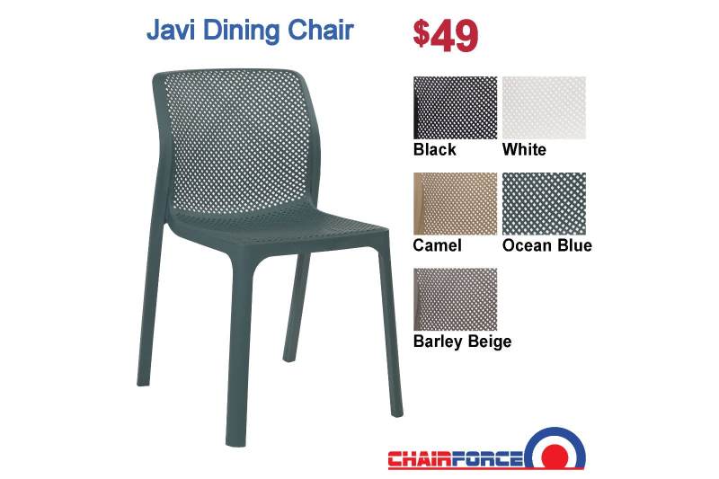 Indoor, Alfresco & Outdoor Chairs - 3 styles, 5 colours62863411856130111