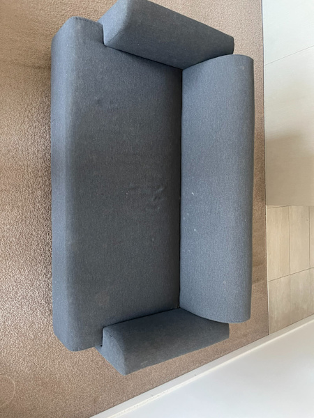 2 Seat Sofa, Dark Grey, Fabric62864724567682111
