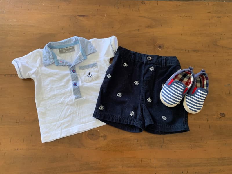 Ralph Lauren Boys Shorts, T-shirt & Shoes - Size 00 (3-6m) - As NEW | Baby  Clothing | Gumtree Australia Fraser Coast - Urraween | 1310347227