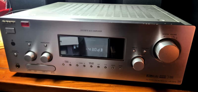 Quality 2003 Sony STR-DB790 Silver Metal Face - Home Theatre