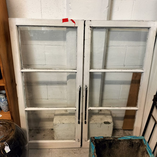 Pair of Vintage Cedar Casement windows. 63440310914561110