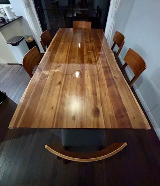 James Lane Croft Australian Blackwood Dining Set (Table and Chairs)62863382233347112