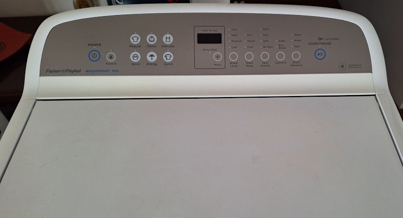 Fisher and Paykel 7kg top loader washing machine can deliver 63441641143171110