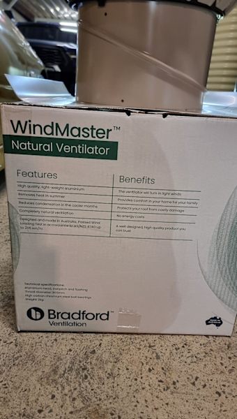 Roof vent ventilator brand new 63439421623297113