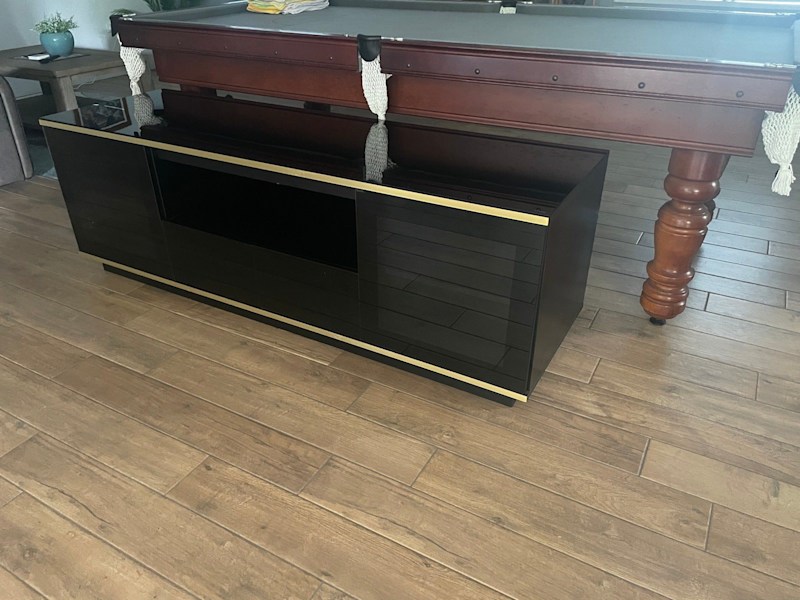 Black glass top tv cabinet 62863411142018111