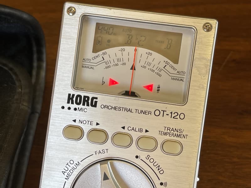 Korg OT-120 Orchestral Tuner - for guitar / any instrument