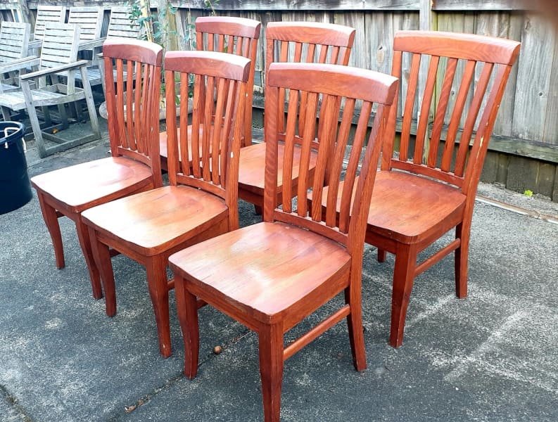 redgum dining chairs