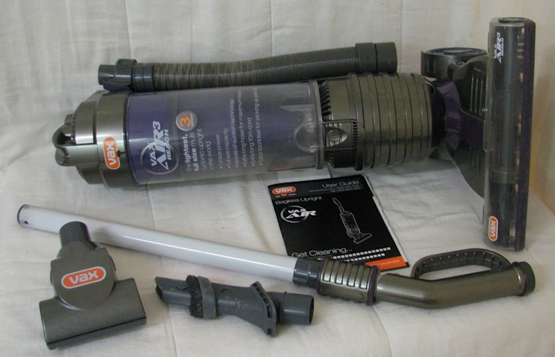 VAX Air Reach Bagless Upright Vacuum Cleaner      VARU120063014236644225113