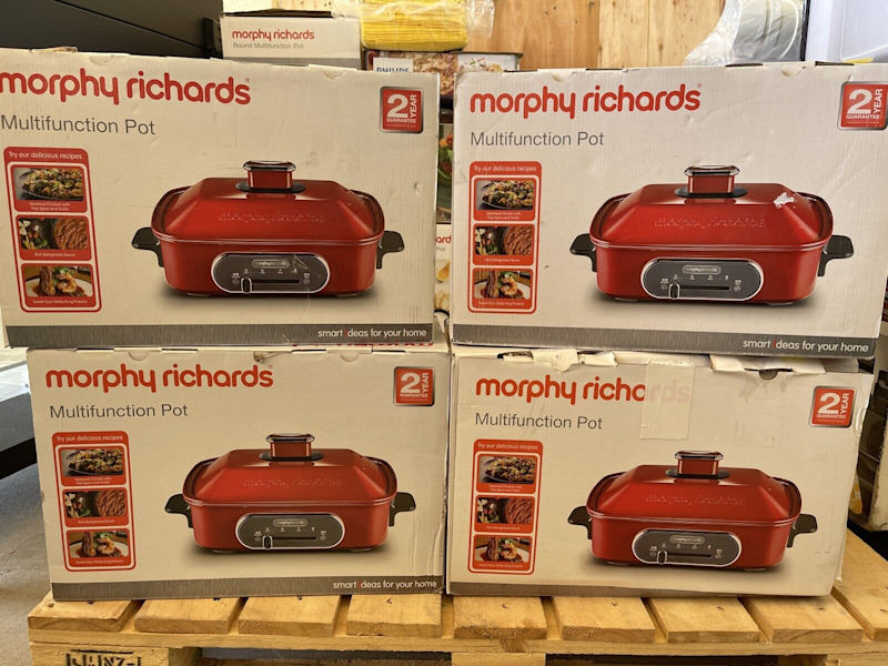 Morphy Richards rectangular pot RED Slow multiCooker63018175207810111
