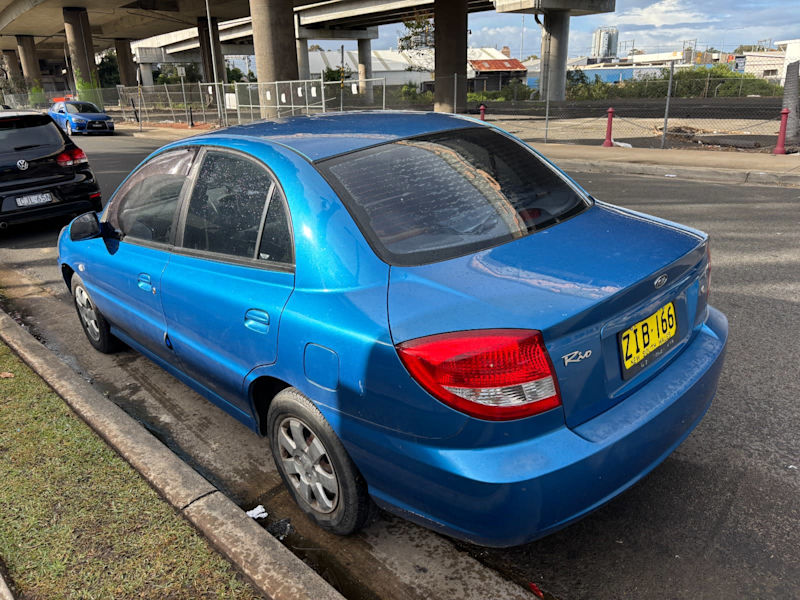2004 KIA RIO 5 SP MANUAL 4D SEDAN62934703722499111